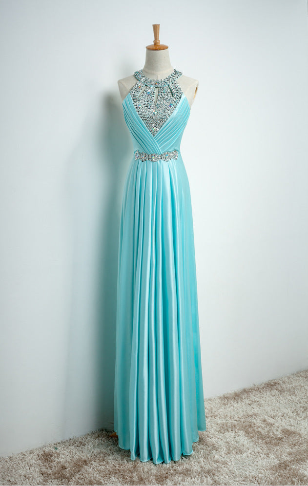 Elegant Sleeveless Long Evening Dresses