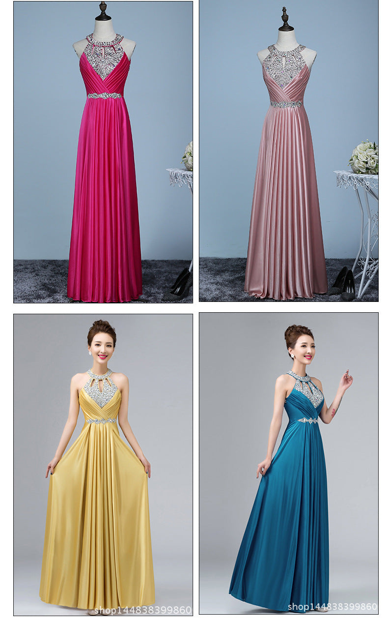 Elegant Sleeveless Long Evening Dresses