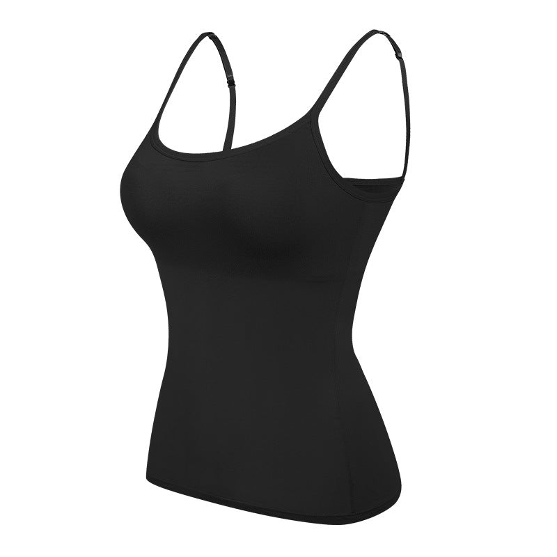 Sexy Built in Bra Comfort Summer Tank Tops