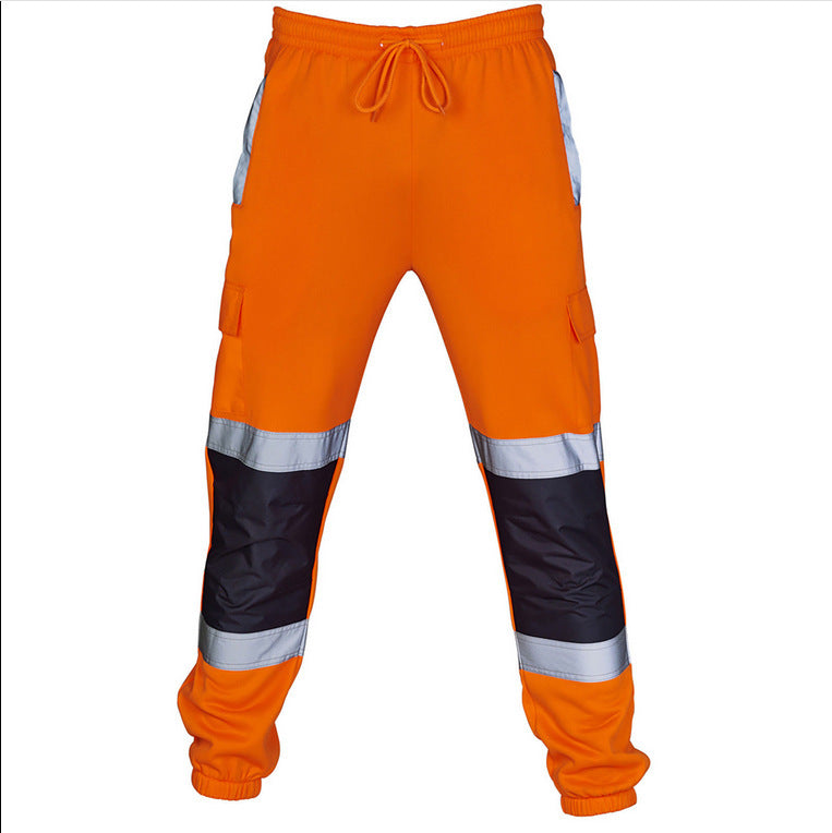 Fashion Silver Reflective Uniform Pants