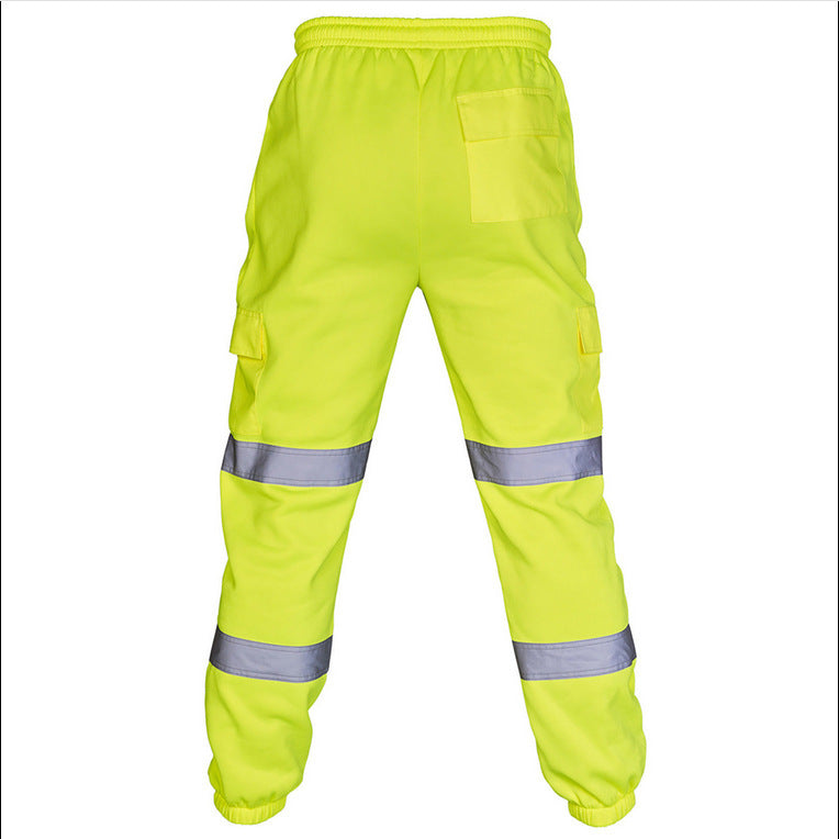 Fashion Silver Reflective Uniform Pants