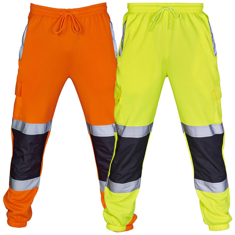 Fashion Silver Reflective Uniform Pants