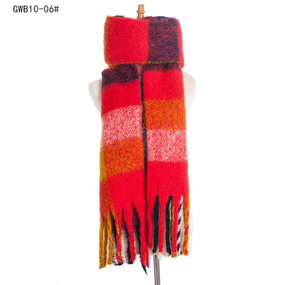 Casual Warm Thick Winter Scarves