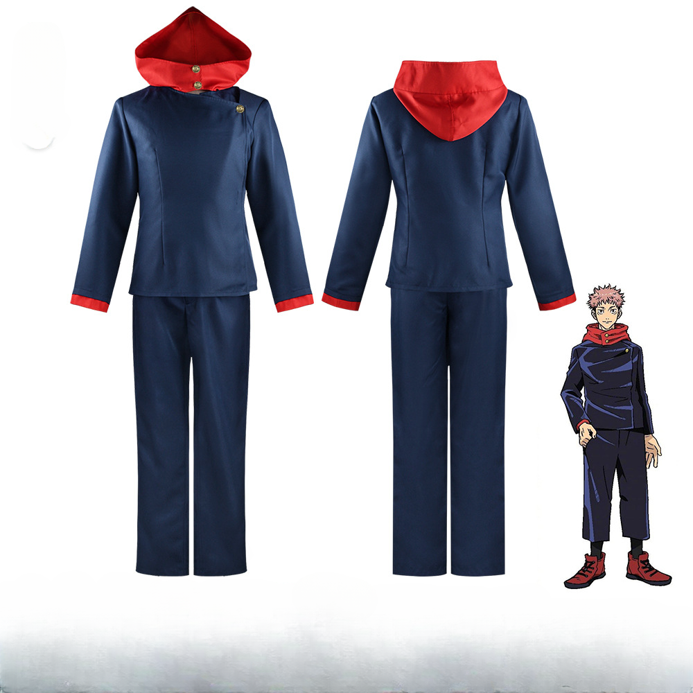 Jujutsu Kaisen Itadori Yuji Cosplay Costume Set 3023