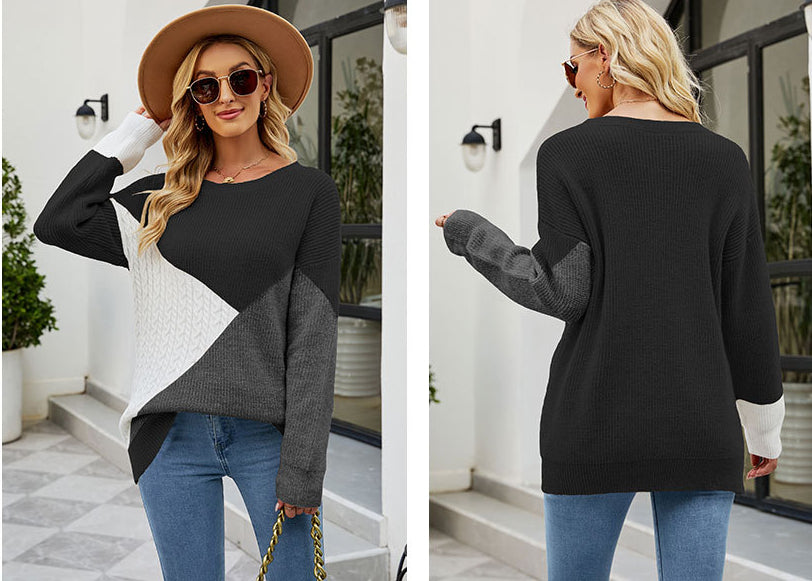 Fashion Plus Sizes Pullover Knitted Sweaters