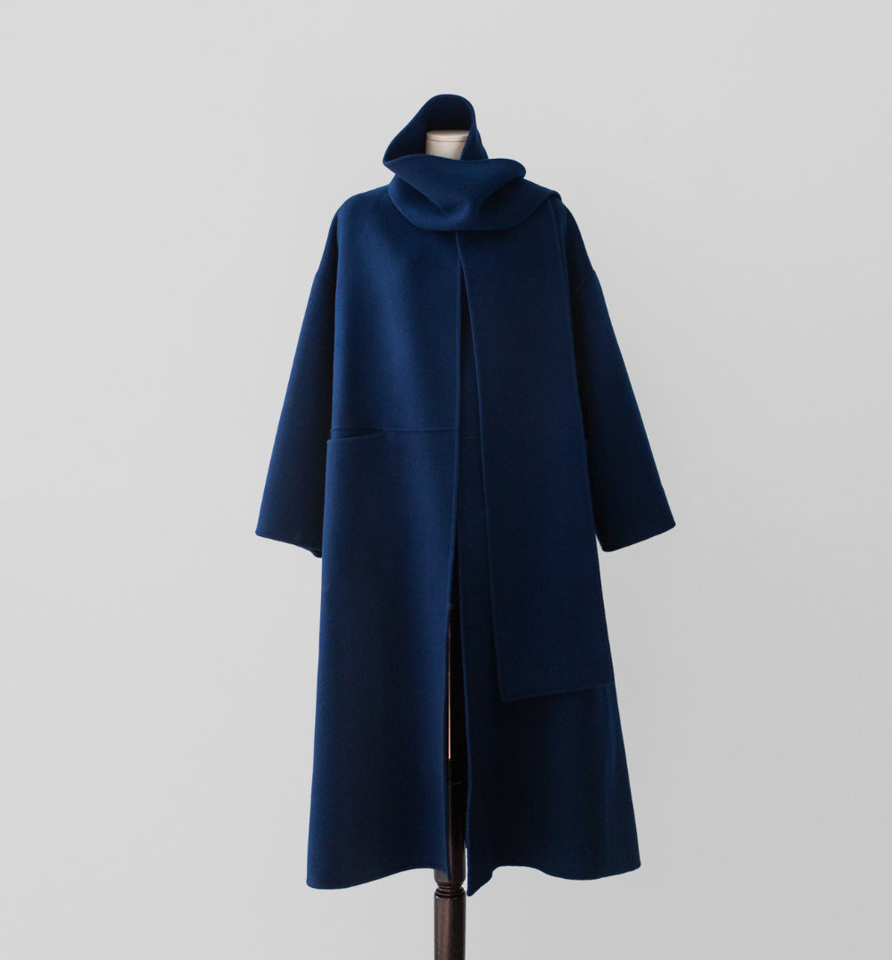 Luxury Designed Wool Plus Sizes Overcoat