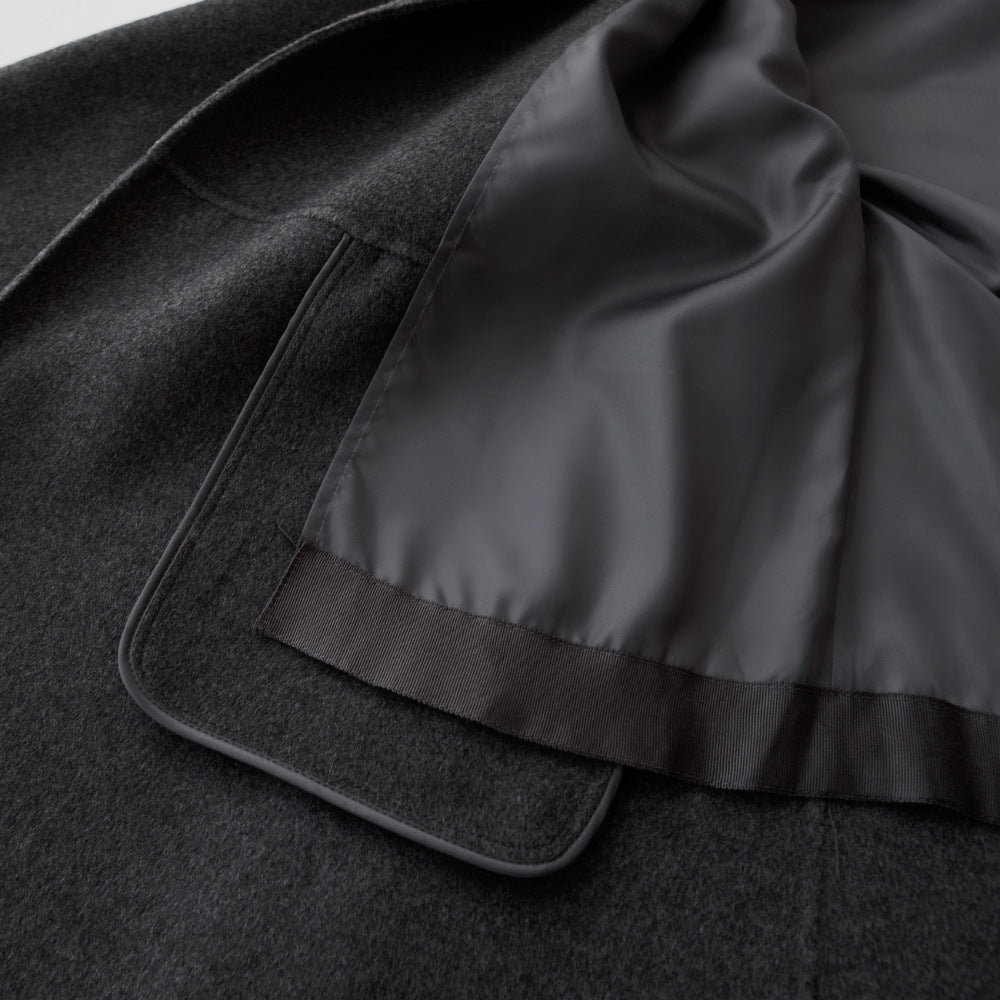Luxury Designed Wool Plus Sizes Overcoat