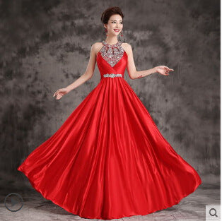 Elegant Sleeveless Long Evening Dresses