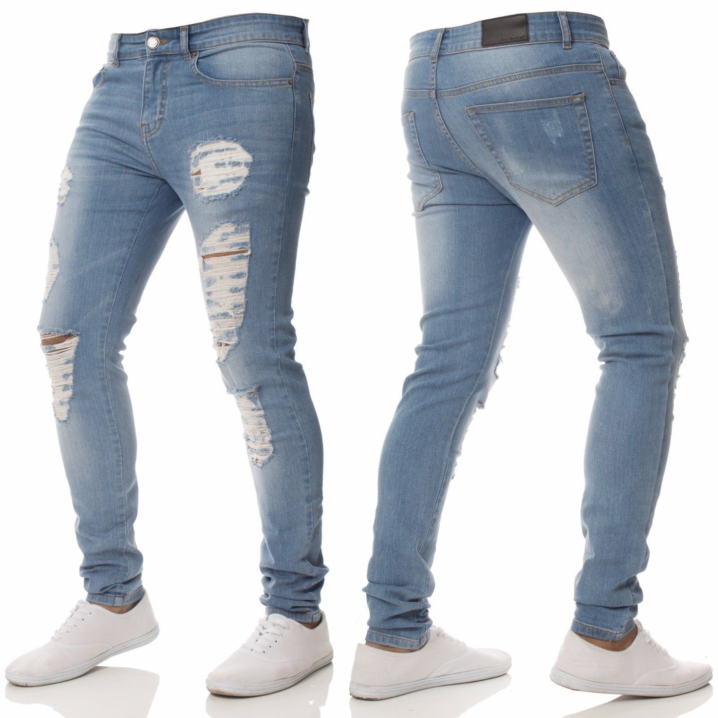 Casual Broken Holes Jeans for Men
