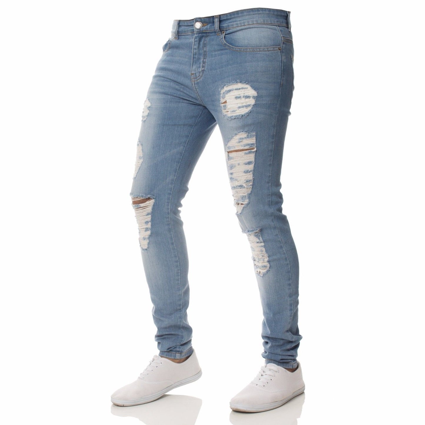 Casual Broken Holes Jeans for Men