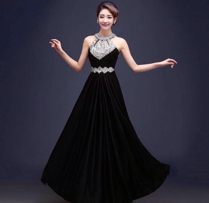 Elegant Sleeveless Long Evening Dresses