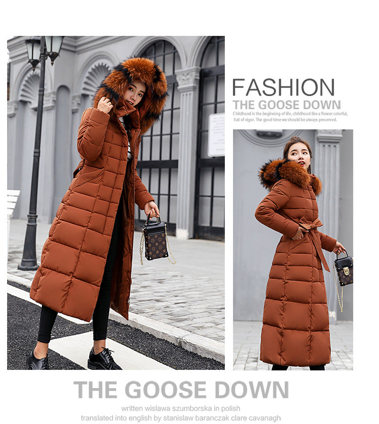 Fashion Winter Cotton Long Women Outerwear