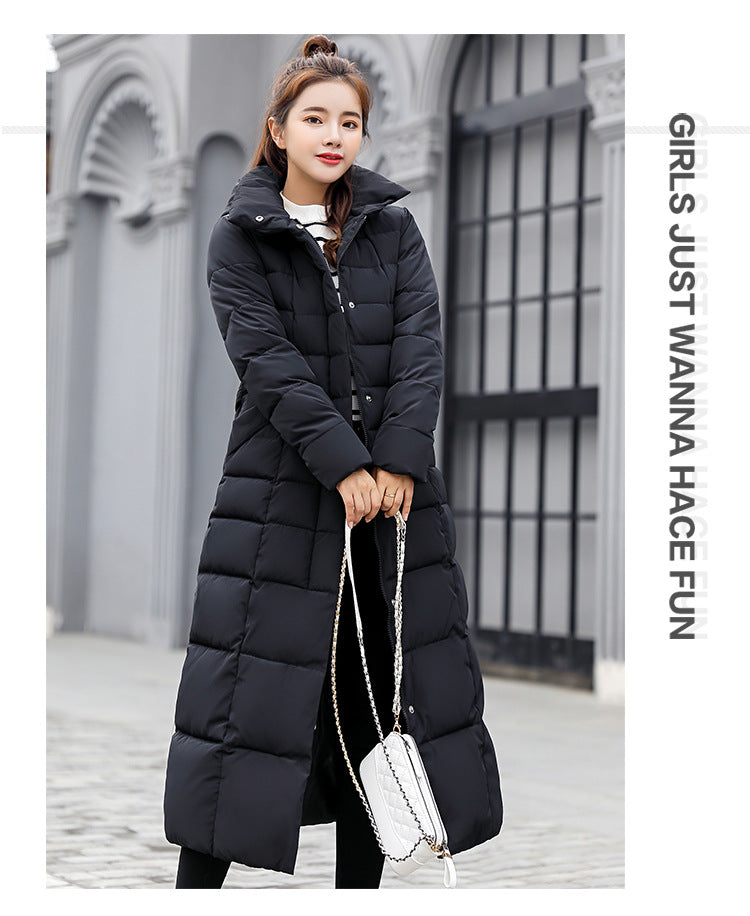 Fashion Winter Cotton Long Women Outerwear