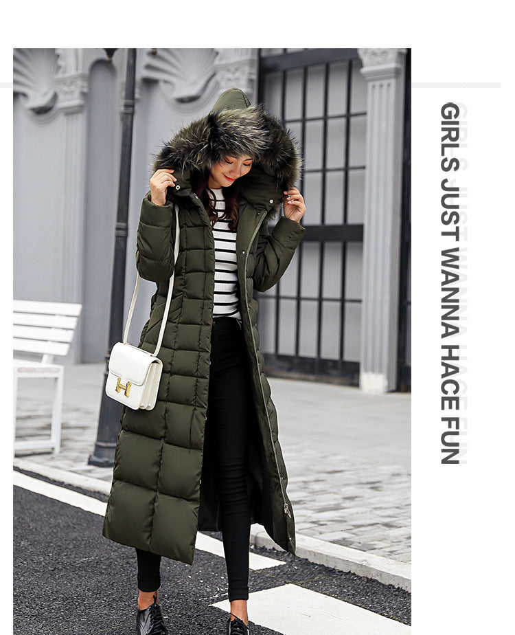 Fashion Winter Cotton Long Women Outerwear