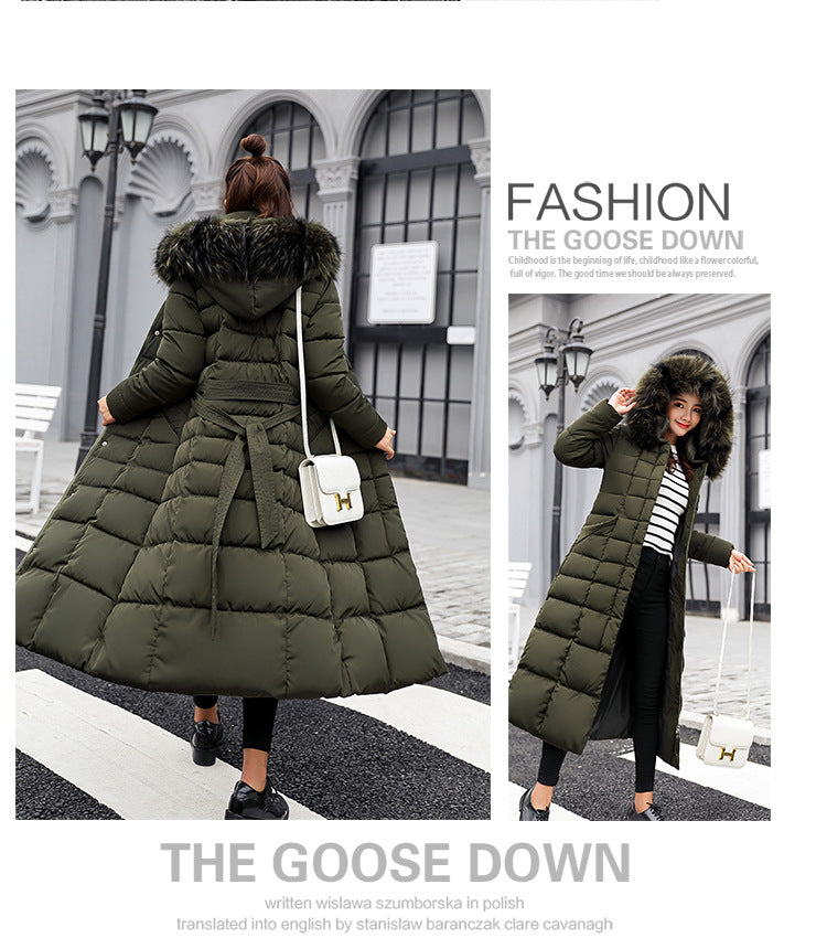 Fashion Winter Cotton Long Women Outerwear