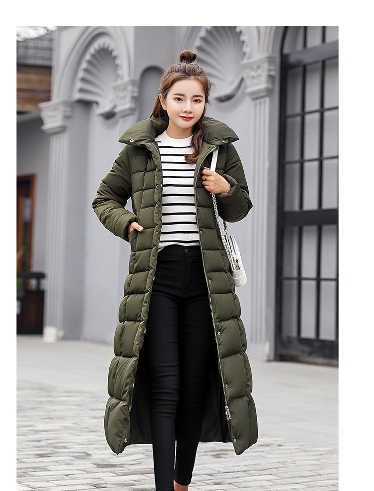 Fashion Winter Cotton Long Women Outerwear