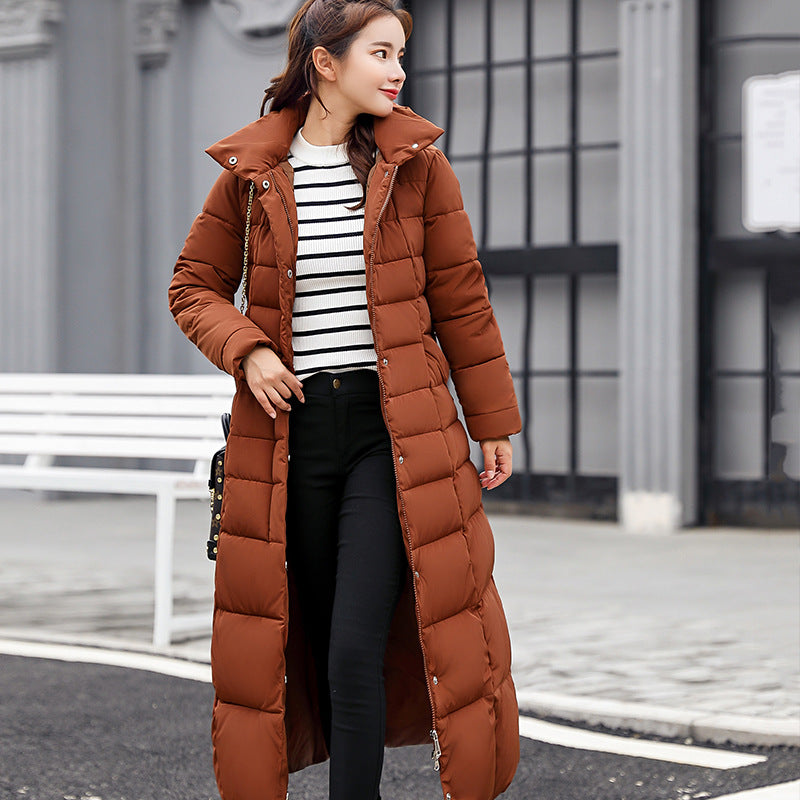 Fashion Winter Cotton Long Women Outerwear