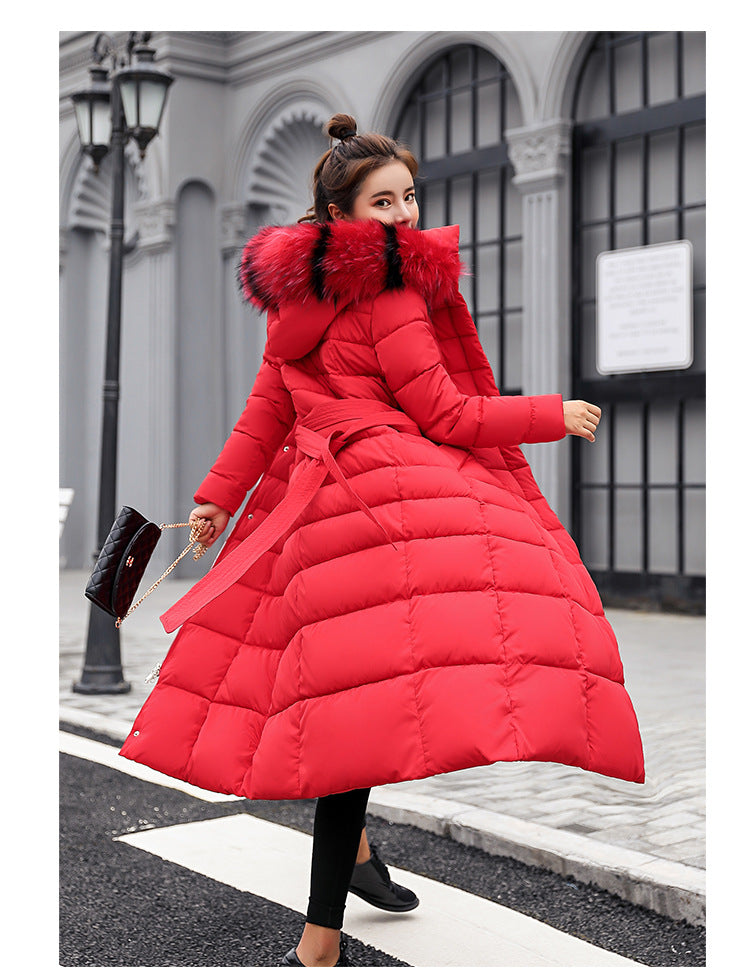 Fashion Winter Cotton Long Women Outerwear