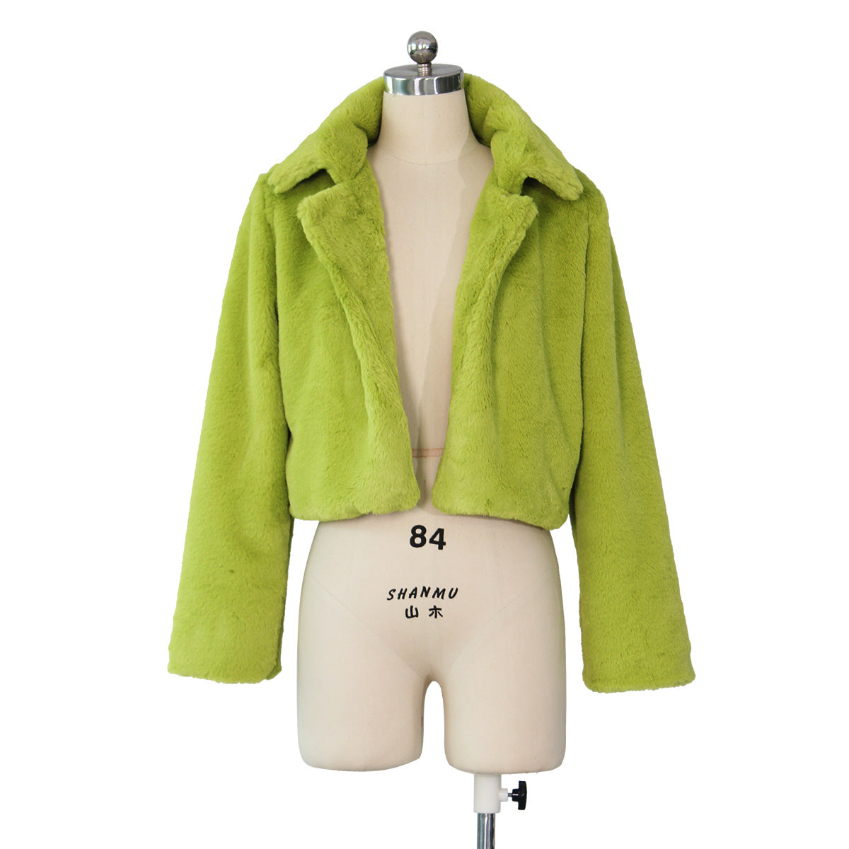 Fashion Artificial Fur Short Jacket Coats for Women