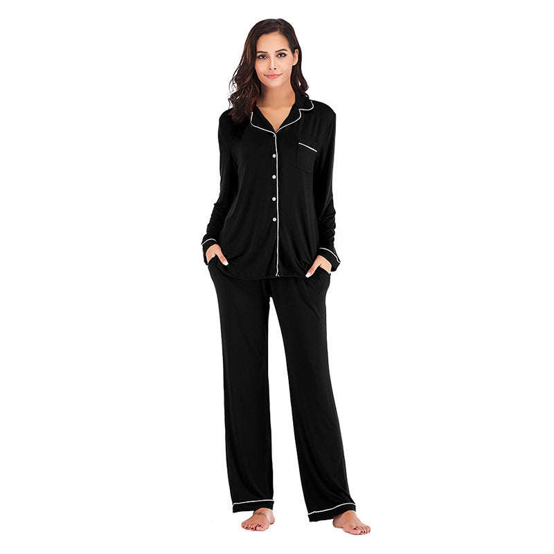 Women Long Sleeves Winter Pajamas