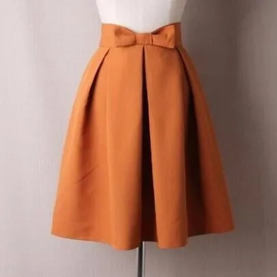 Fashion Bow Office Lady Skirts