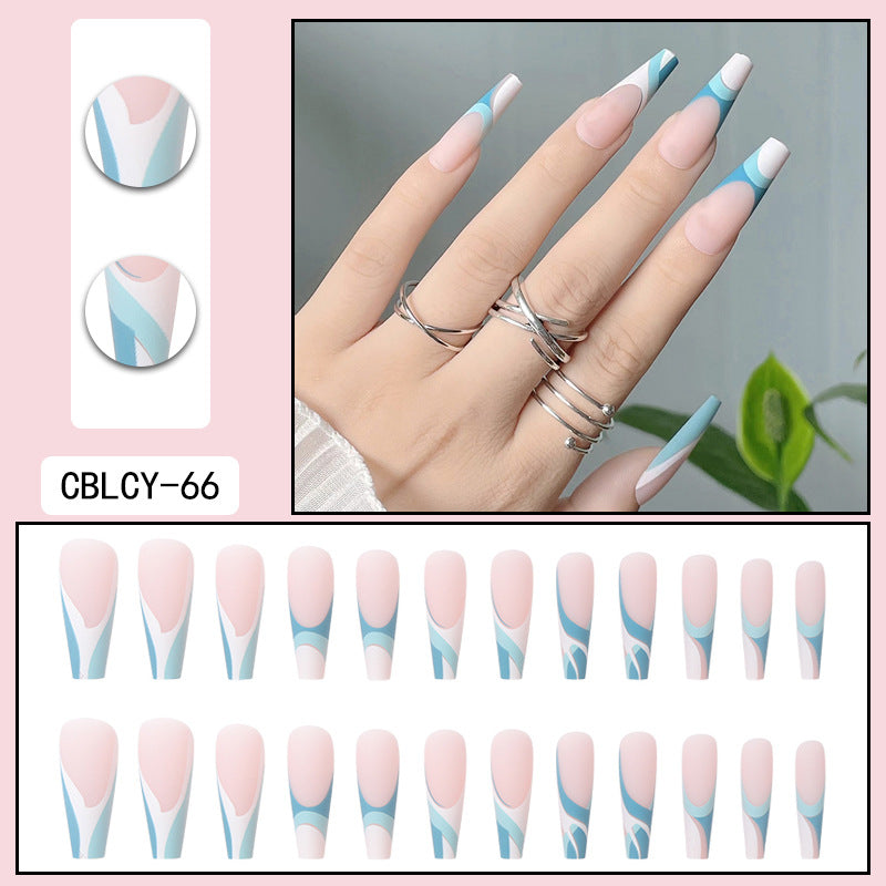 Fashion Detachable Extra Long Press on Nails