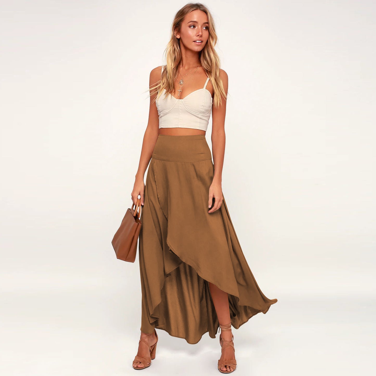 Fashion Ruffled Irregular Summer Skirts