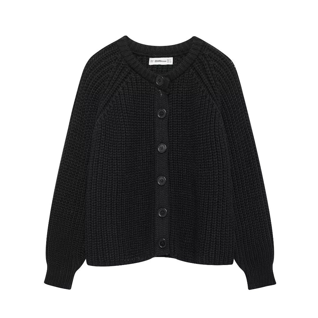 Casual Long Sleeves Knitted Cardigan Sweaters