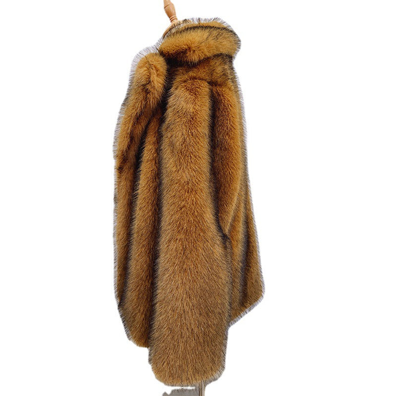 Fashion Faux Fur Winter Overcoats