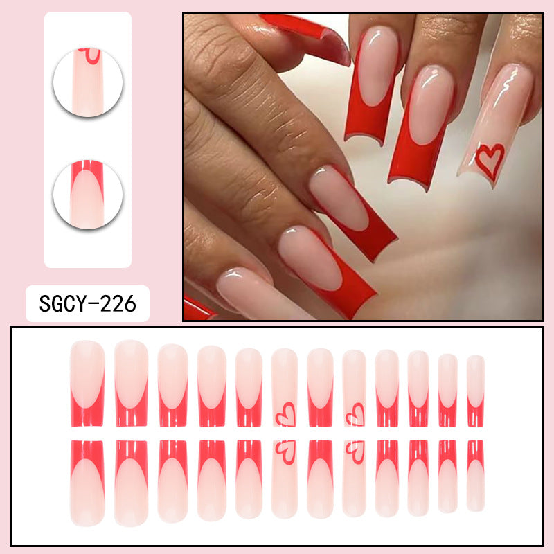 Fashion Wearable Extra Long Press on Nails