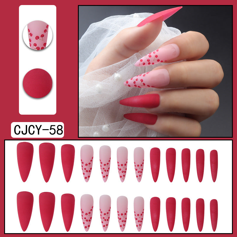 Fashion Detachable Extra Long Press on Nails