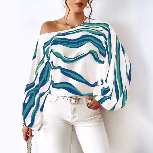 Casual Off The Shoulder Summer Blouses