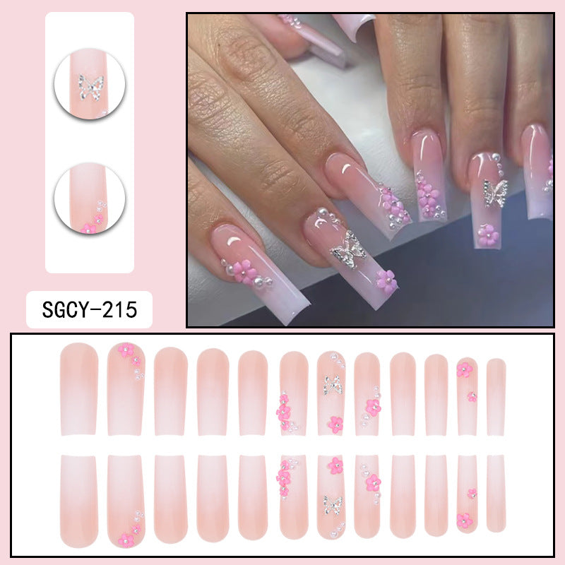 Fashion Wearable Extra Long Press on Nails