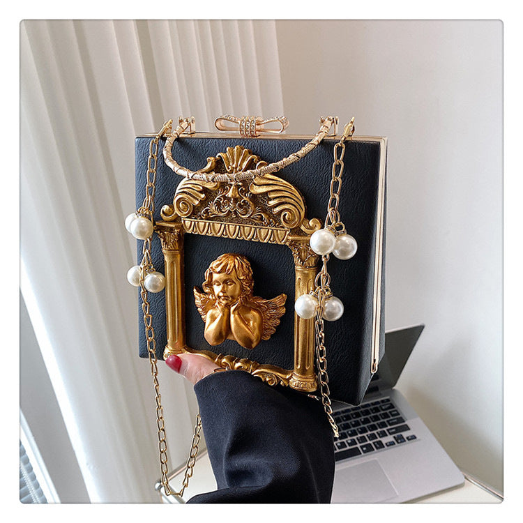 Fashion Women Pearl Design Chain Evening Party Clutch Bags