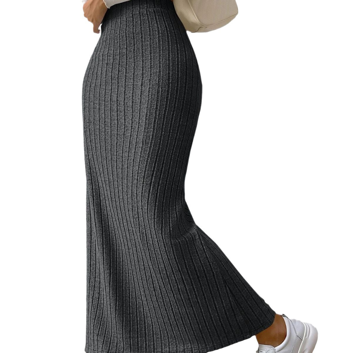 Sexy High Waist Knitted Long Skirts