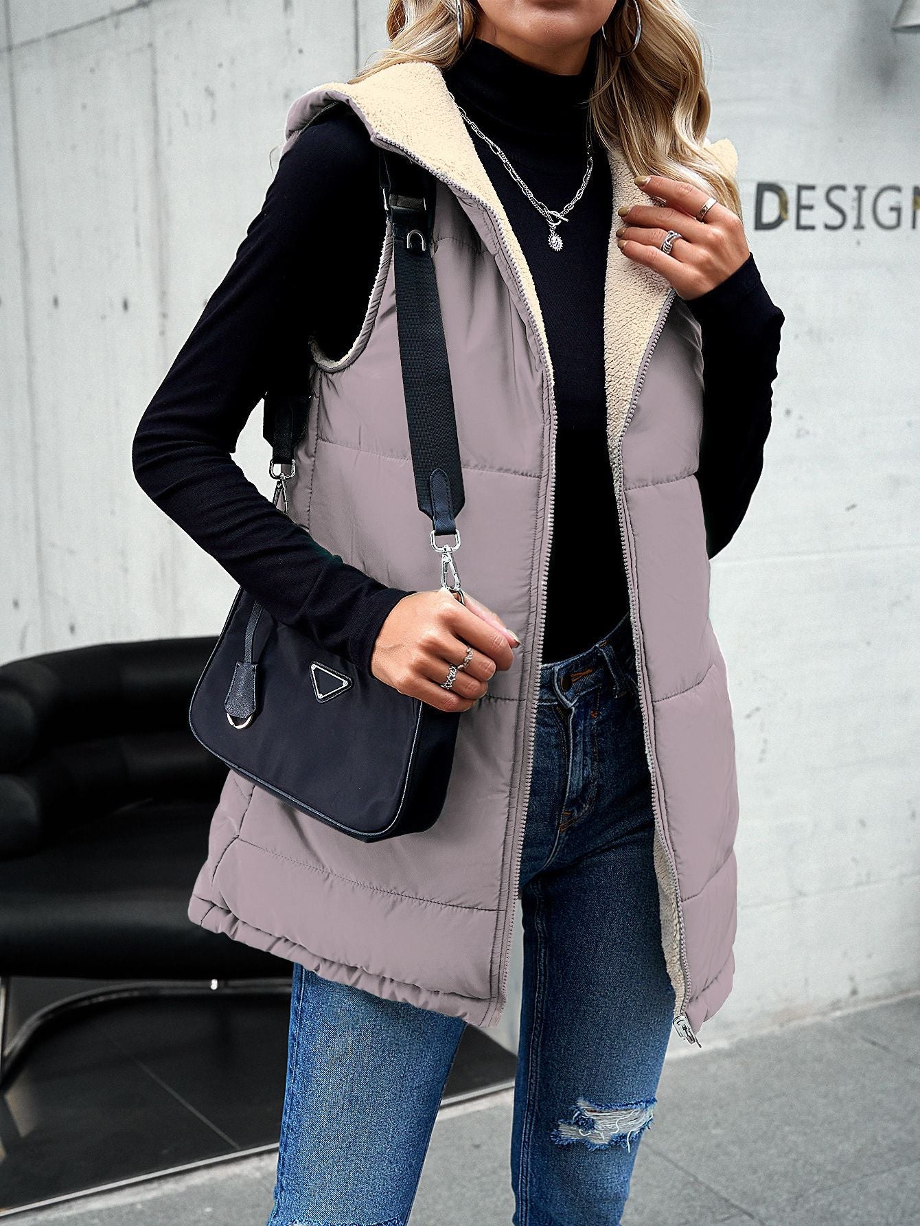 Casual Winter Women Vest Outerwear