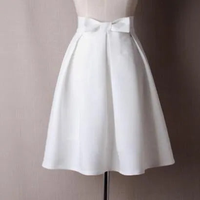 Fashion Bow Office Lady Skirts