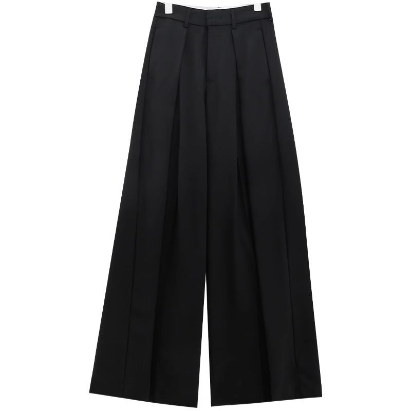 Casual High Waist Loose Wide Legs Pants