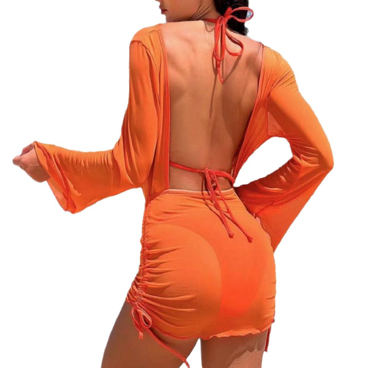 Sexy Backless 3pcs Swimsuits