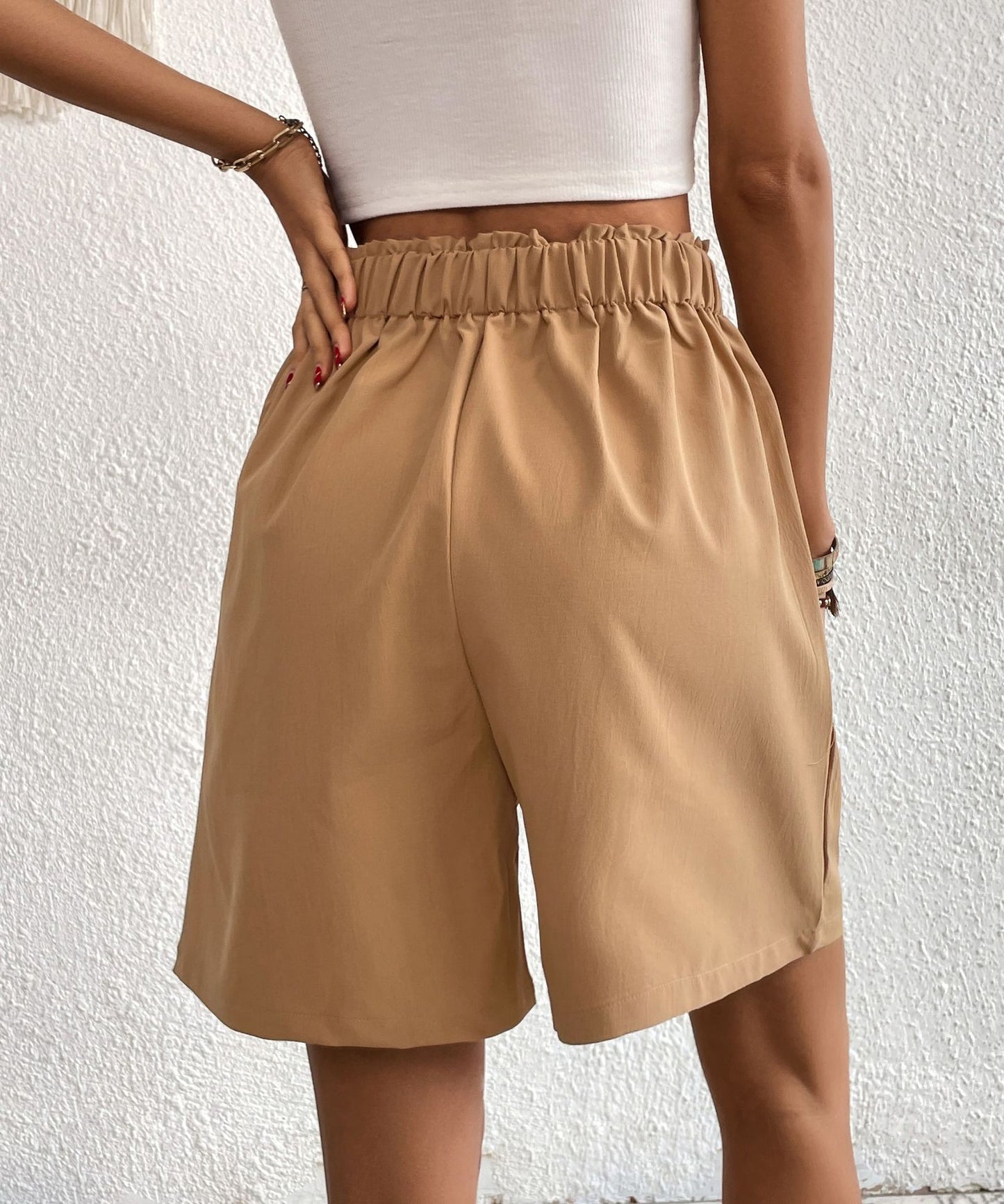 Summer High Waist Short Pants for Women