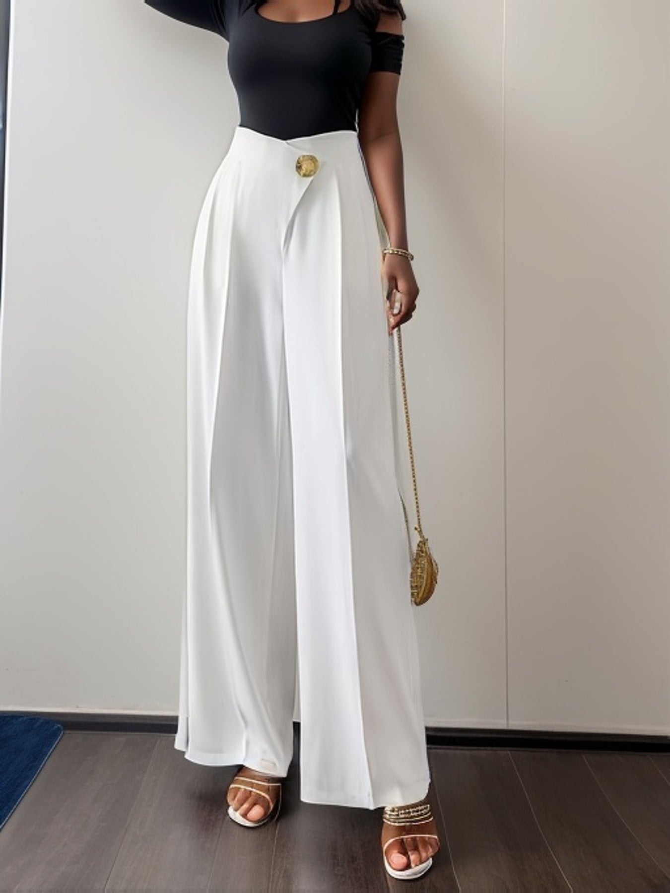 Casual High Waist Leisure Women Long Pants