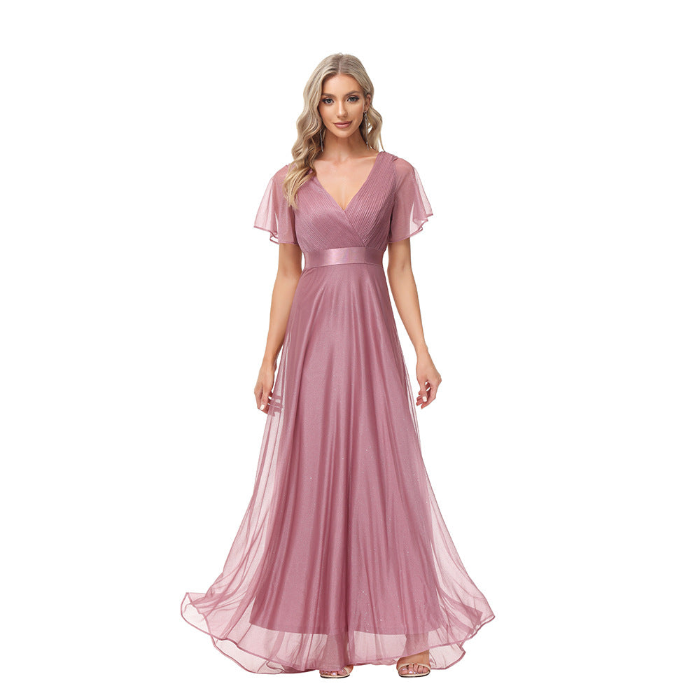 Elegant Chiffon Plus Sizes Bridesmaid Dresses