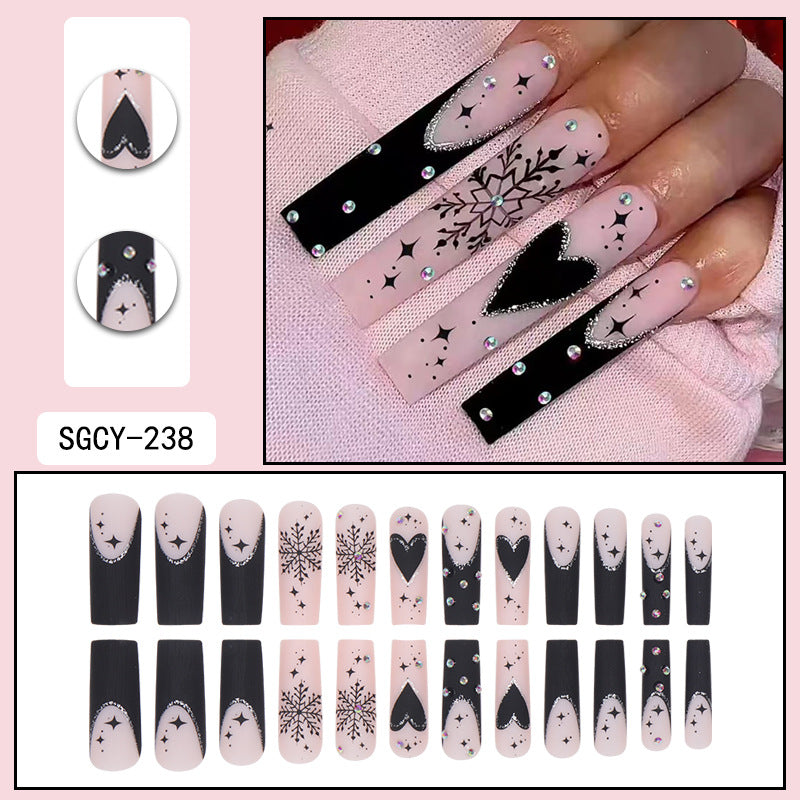 Fashion Wearable Extra Long Press on Nails