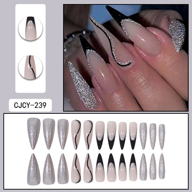 Fashion Wearable Extra Long Press on Nails