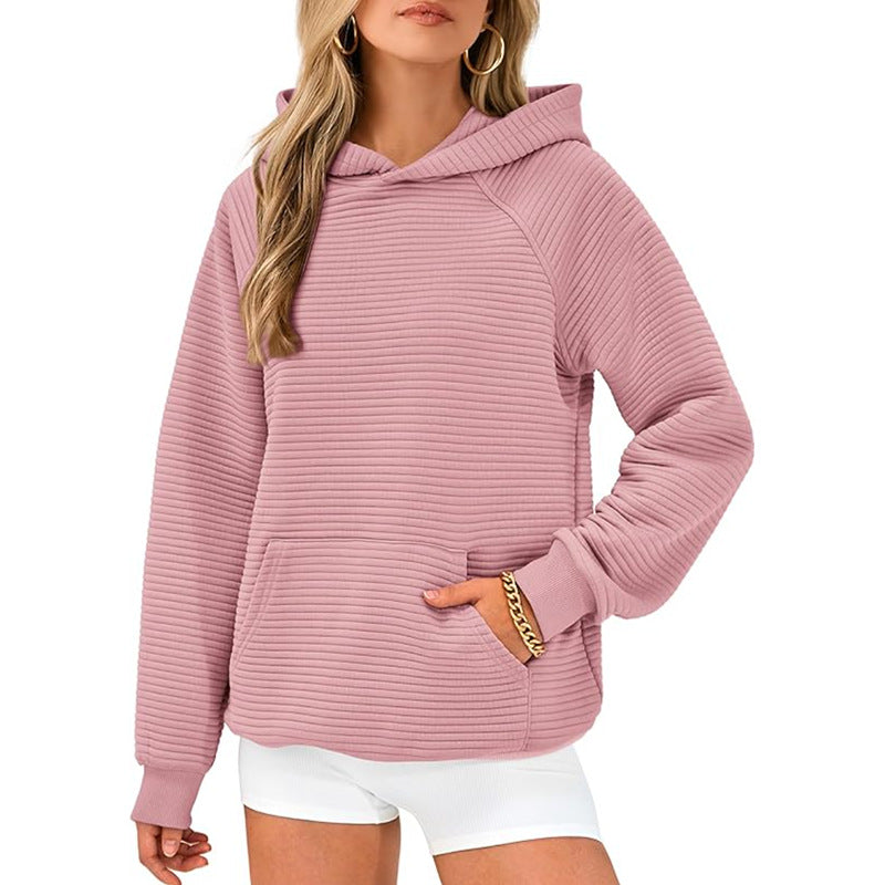 Fashion Long Sleeves Pockets Hoodies