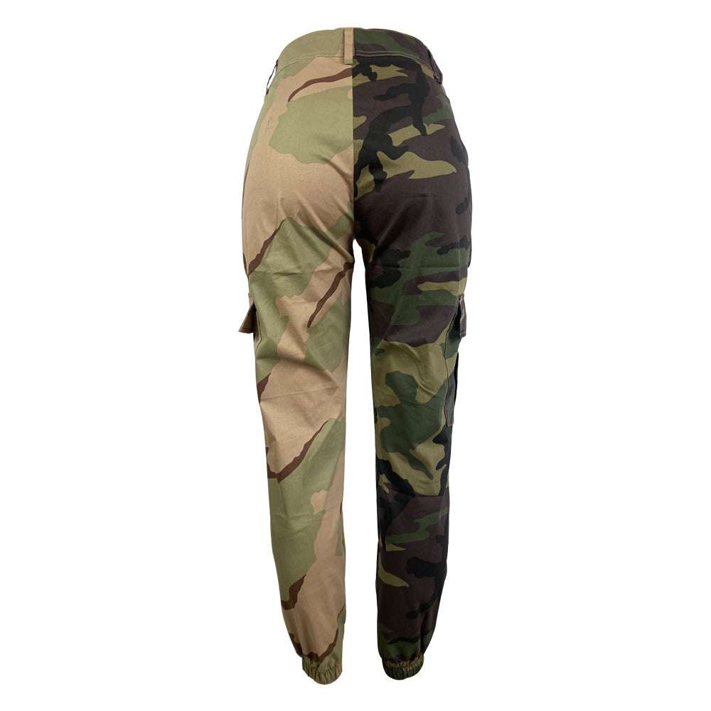 Fashion Popular Camouflage Women Pants