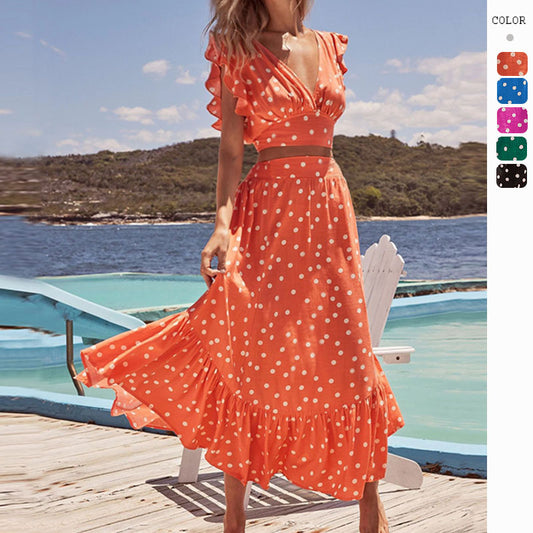 Casual Summer Bohemian Two Pieces Dresses