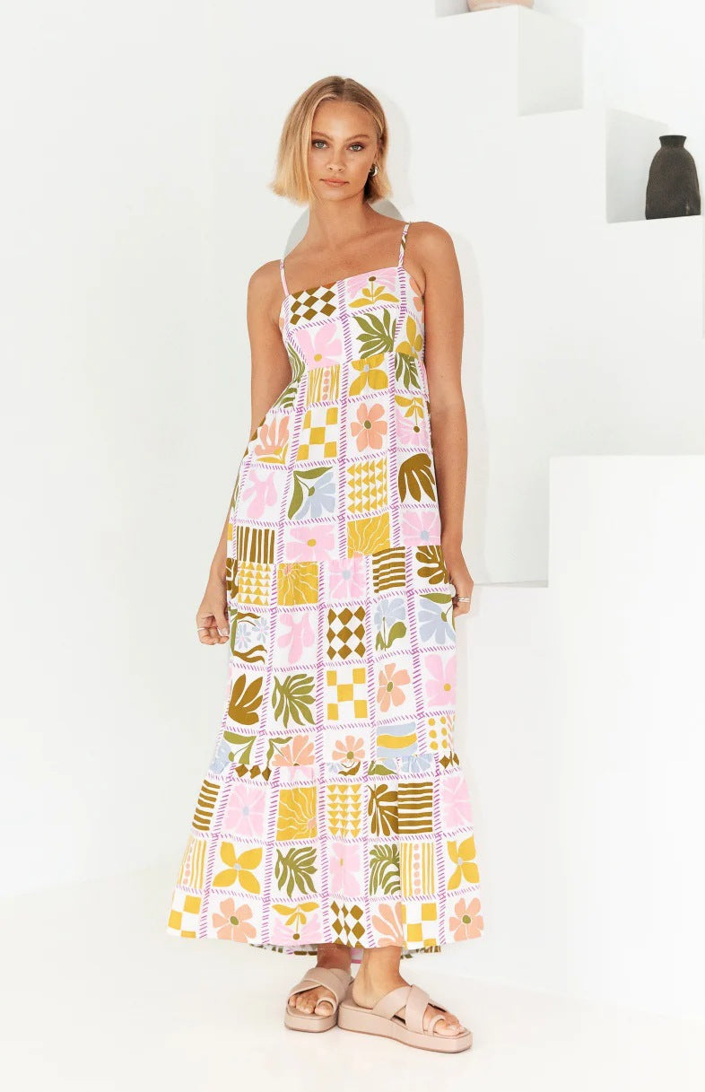 Fashion Summer Spaghetti Straps Dresses