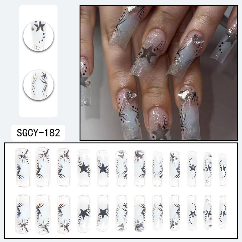 Fashion Wearable Extra Long Press on Nails