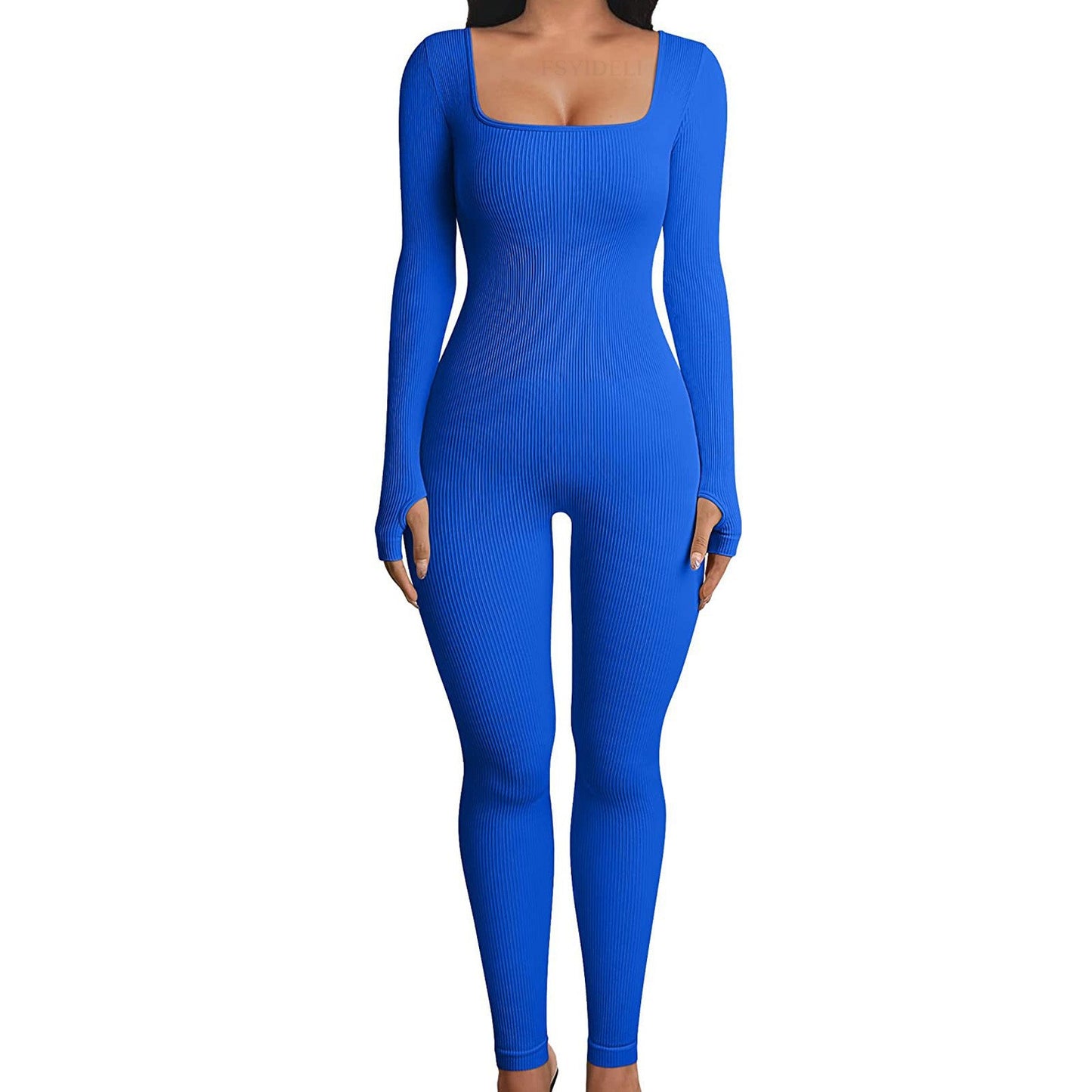 Sexy Long Sleeves Yoga Sports Jumpsuits